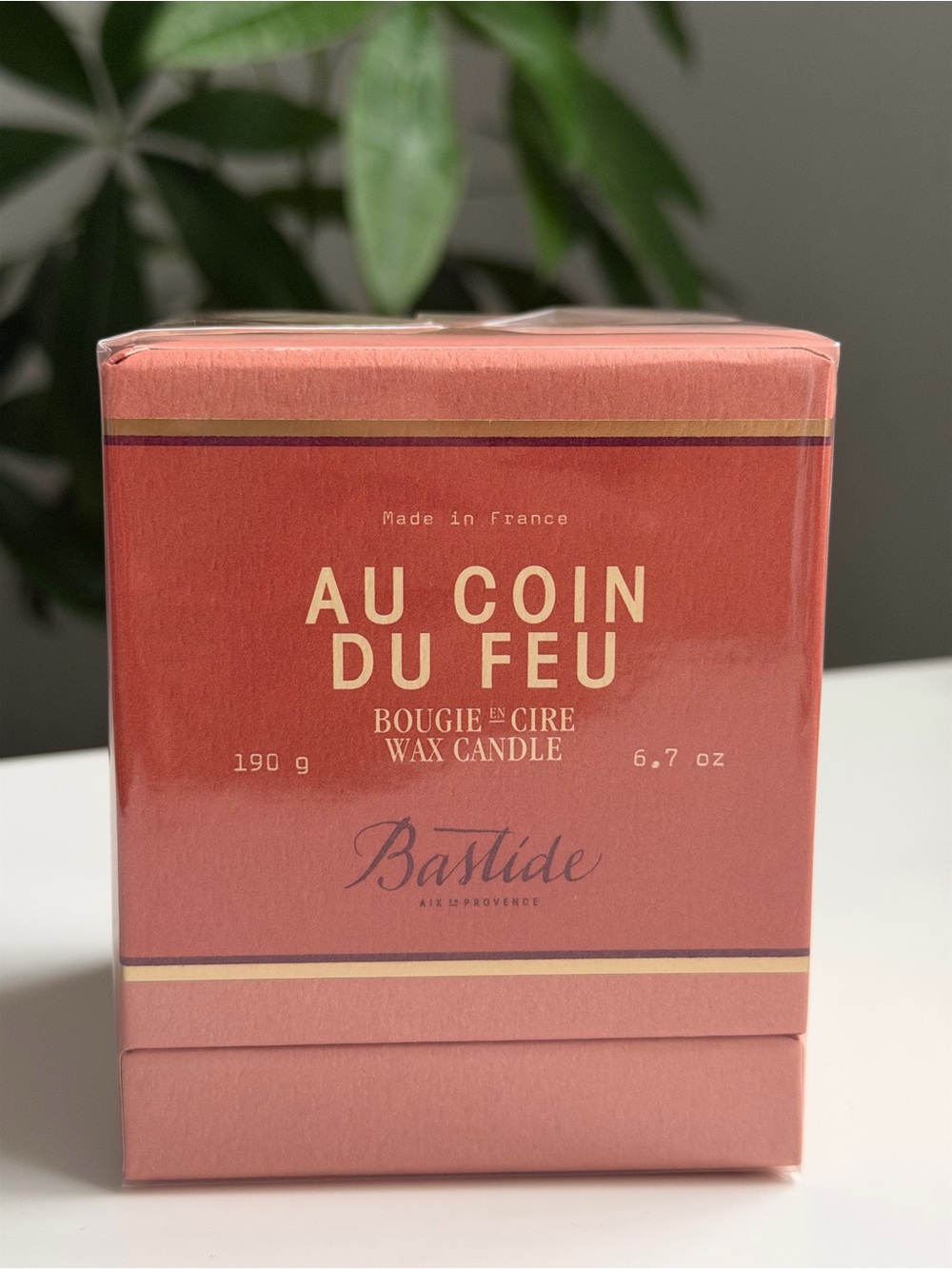 Bastide Au Coin du Feu Scented Candle 6.7 oz / 190g NIB Made in France